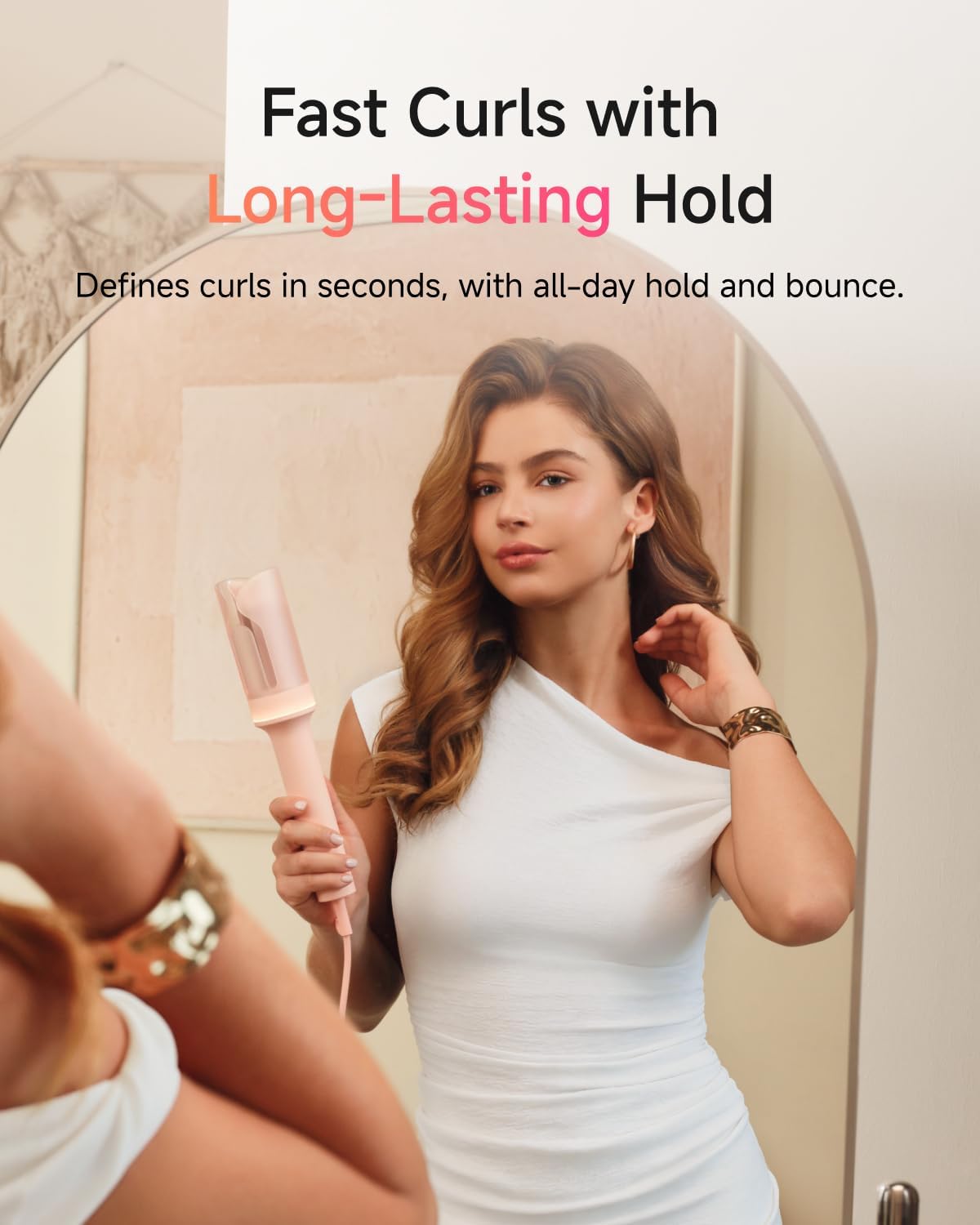 Detalle de Laifen LFHC S1 AutoCurl 1.25-Inch Ceramic Curling Iron, Dual Curl Modes
