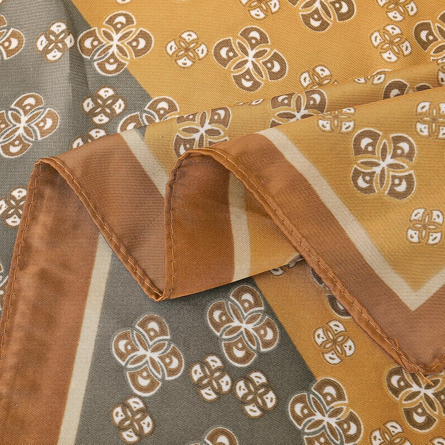 Thumbnail 3 de Foulard/Damkily carré homme façon bandana en polyester à motif paisley (21 x 21 ou 53 x 53 cm)