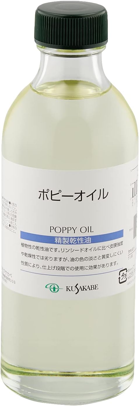 Detalle de クサカベ ポピーオイル 画用液 250ml
