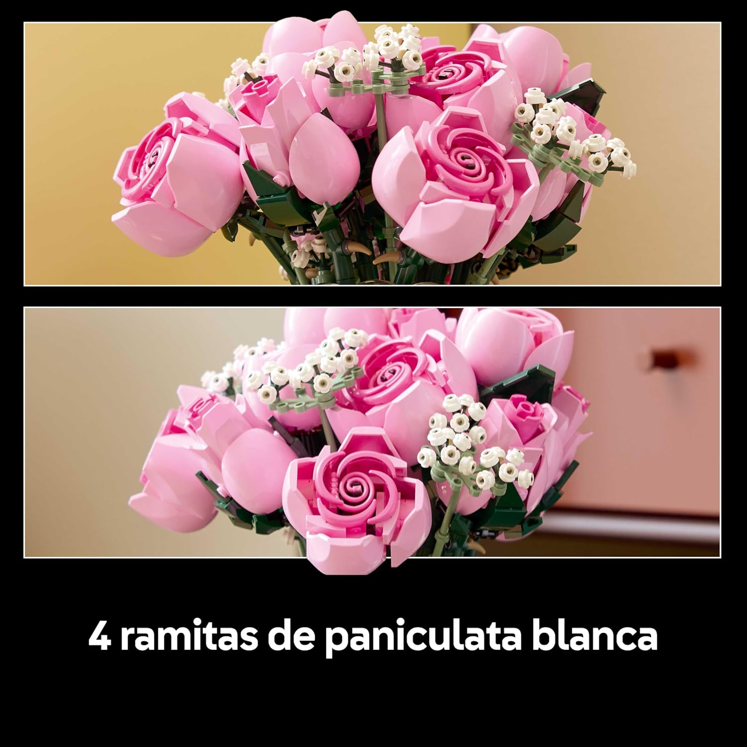 Thumbnail 4 de LEGO 10374 Ramo de Rosas Rosadas