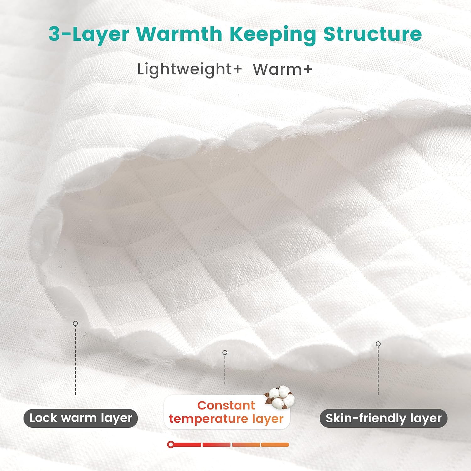 Detalle de Toddler sleeping bag 1.5 TOG, 2-3 years