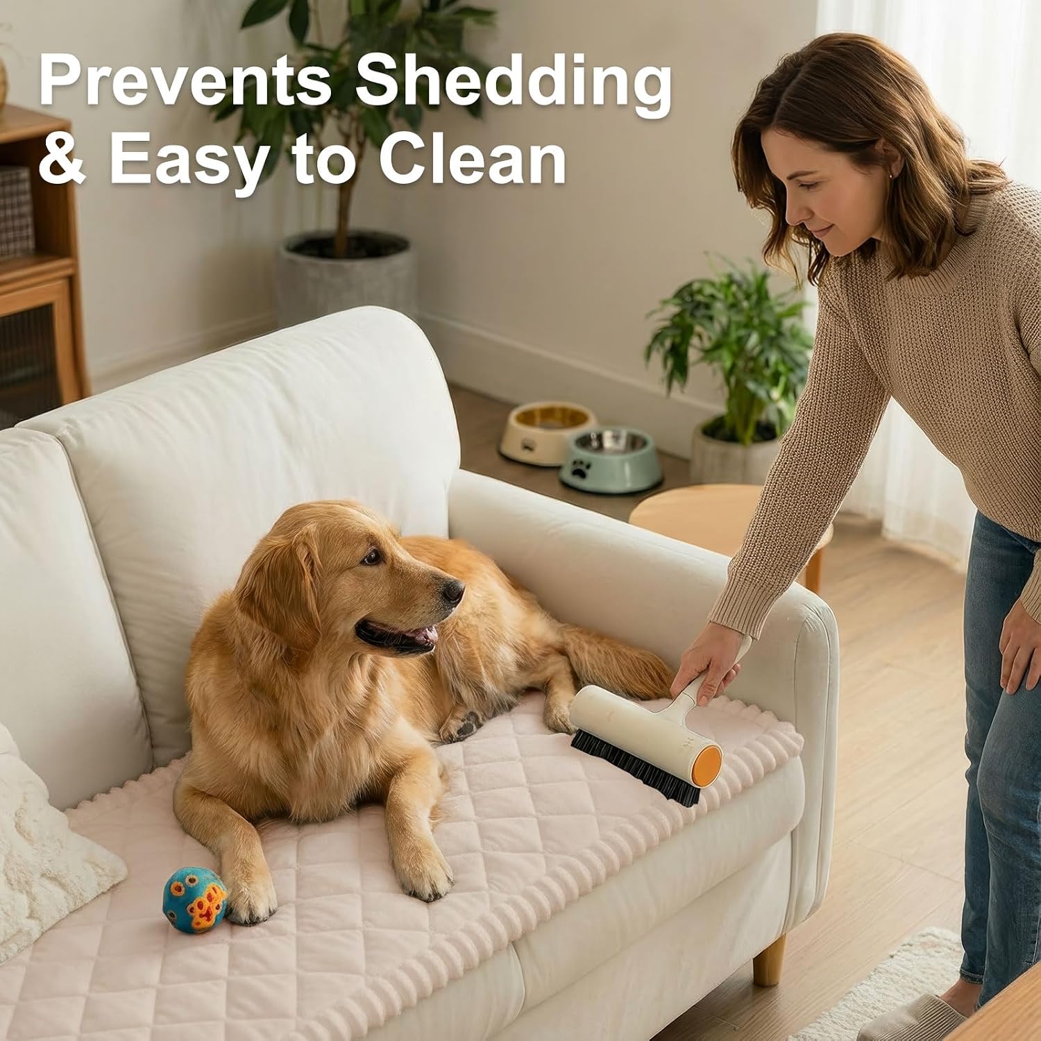 Thumbnail 6 de Smiry Fuzzy Dog Couch Cover 27.6x70.9