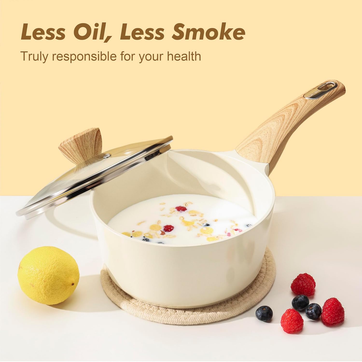 Thumbnail 6 de SENSARTE 14-Piece Ceramic Nonstick Cookware Set