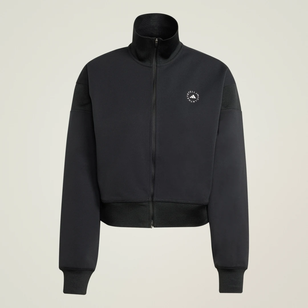 Detalle 2 de Chaqueta adidas by Stella McCartney Knitted – color negro