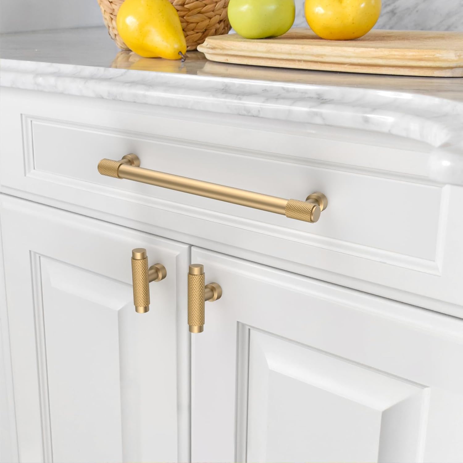 Detalle de Amerdeco 10 Pack Champagne Bronze 160mm Cabinet Pulls (AM011)
