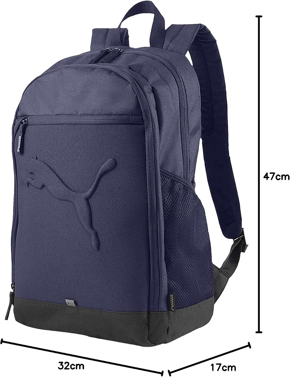 Thumbnail 6 de PUMA Buzz Backpack: Mochila unisex negra para uso diario y sportwear
