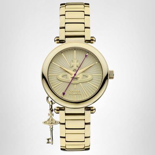 Thumbnail 8 de Vivienne Westwood Kensington II Quartz Watch VV006KGD with Gold Dial