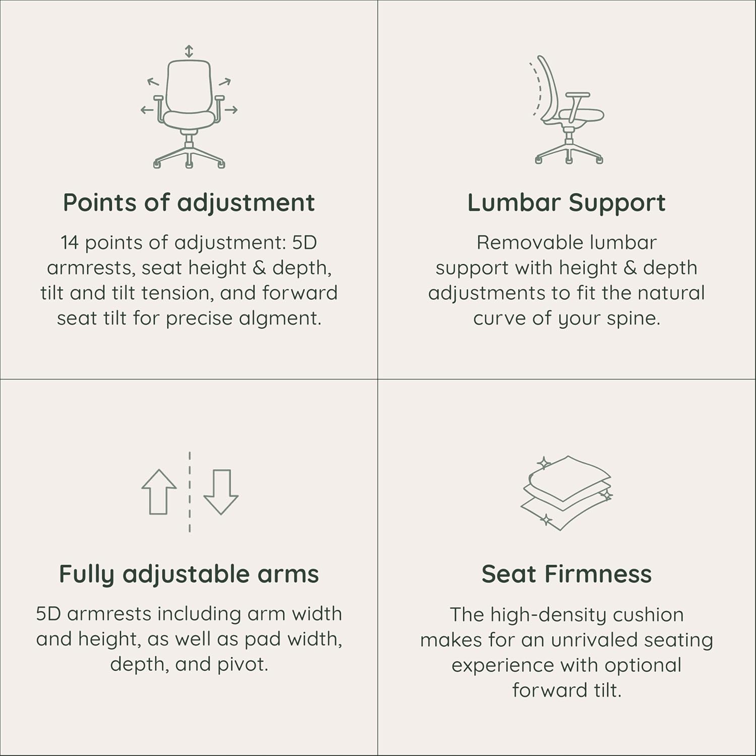 Thumbnail 5 de Branch Ergonomic Chair Pro 14-point adjust