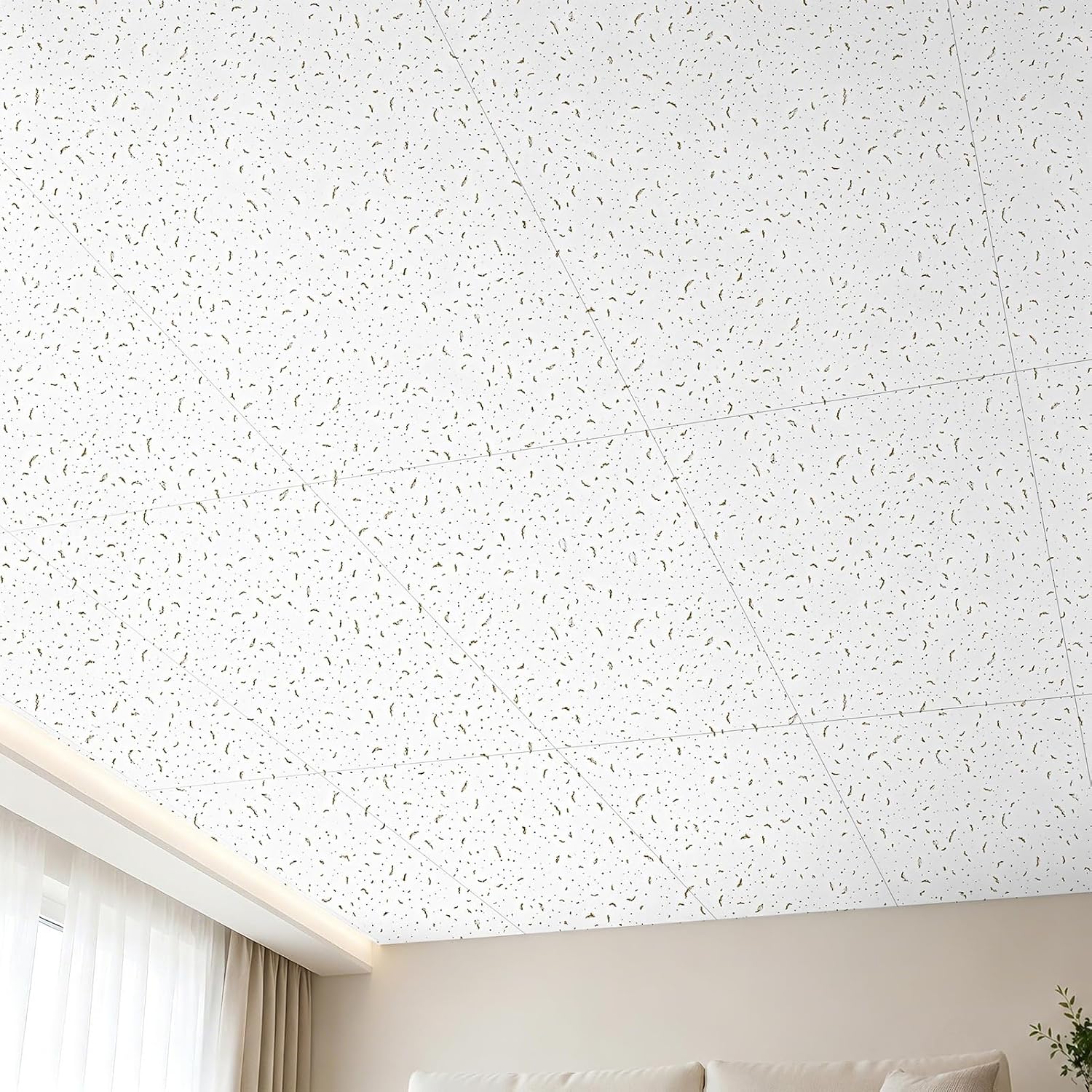 Detalle 2 de Art3d Decorative Ceiling Tiles, 2 x 4 ft