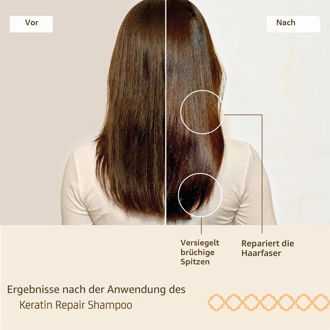 Detalle de Nuggela & Sulé Keratin Reparatur-Shampoo – Stärke & Vitalität (250 ml)