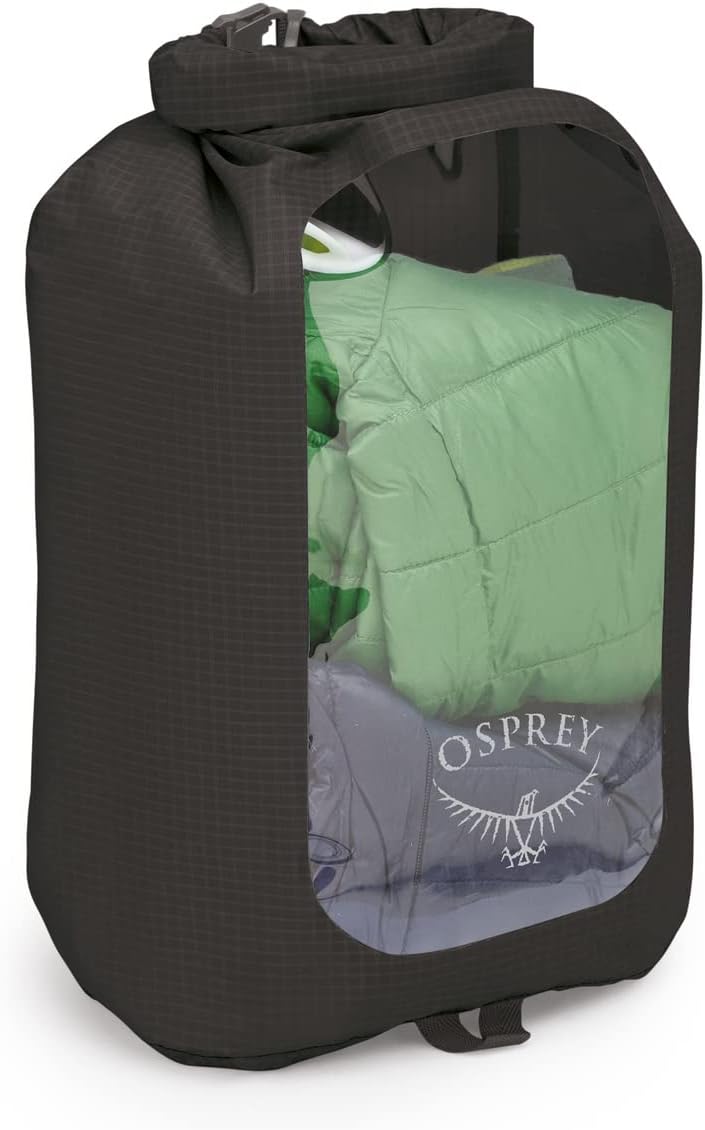 Detalle de Osprey Dry Sack 12 – nylonowy worek 12 l z przezroczystym okienkiem