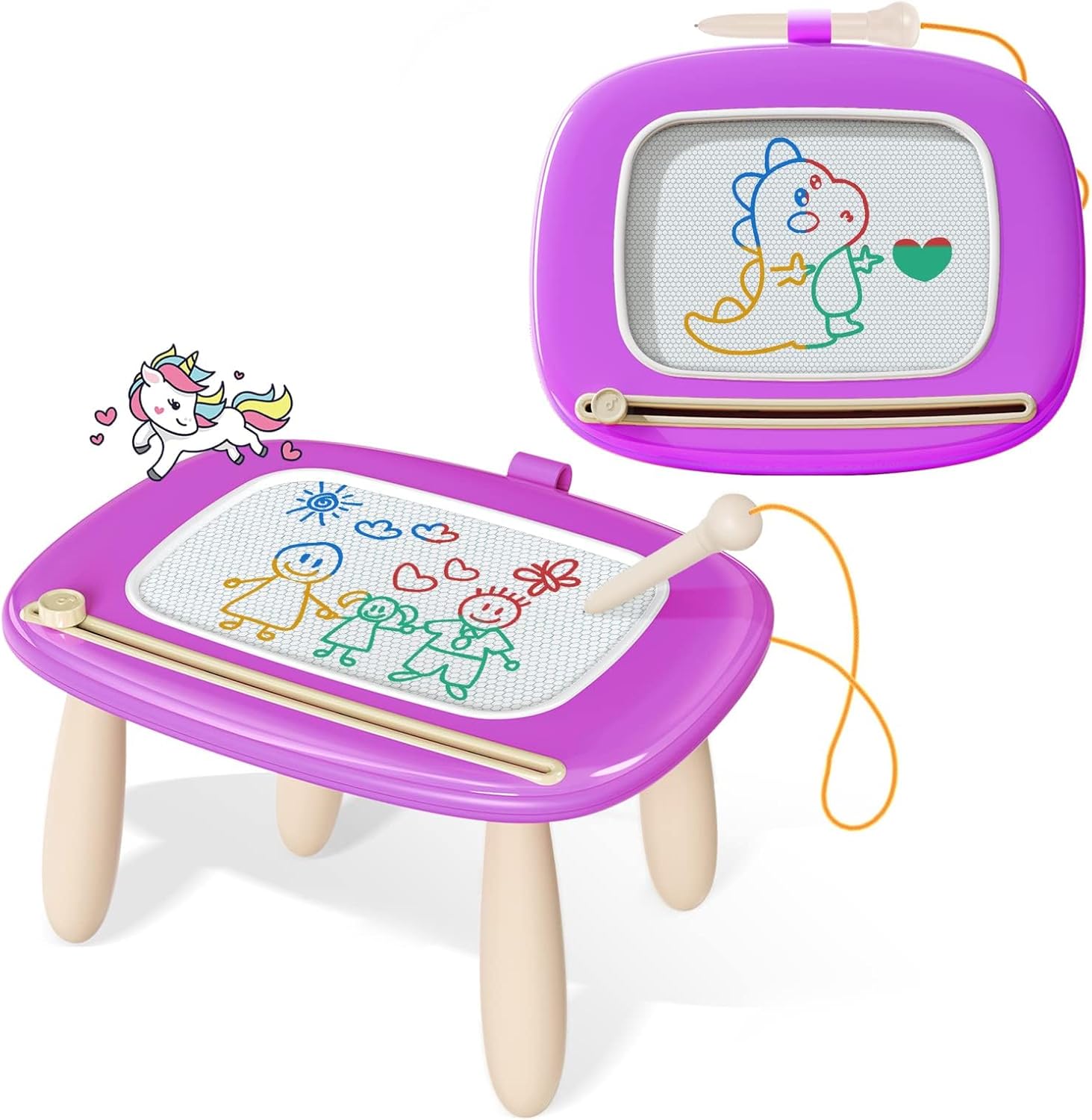 Thumbnail 6 de Kikidex Magnetic Drawing Board for toddlers