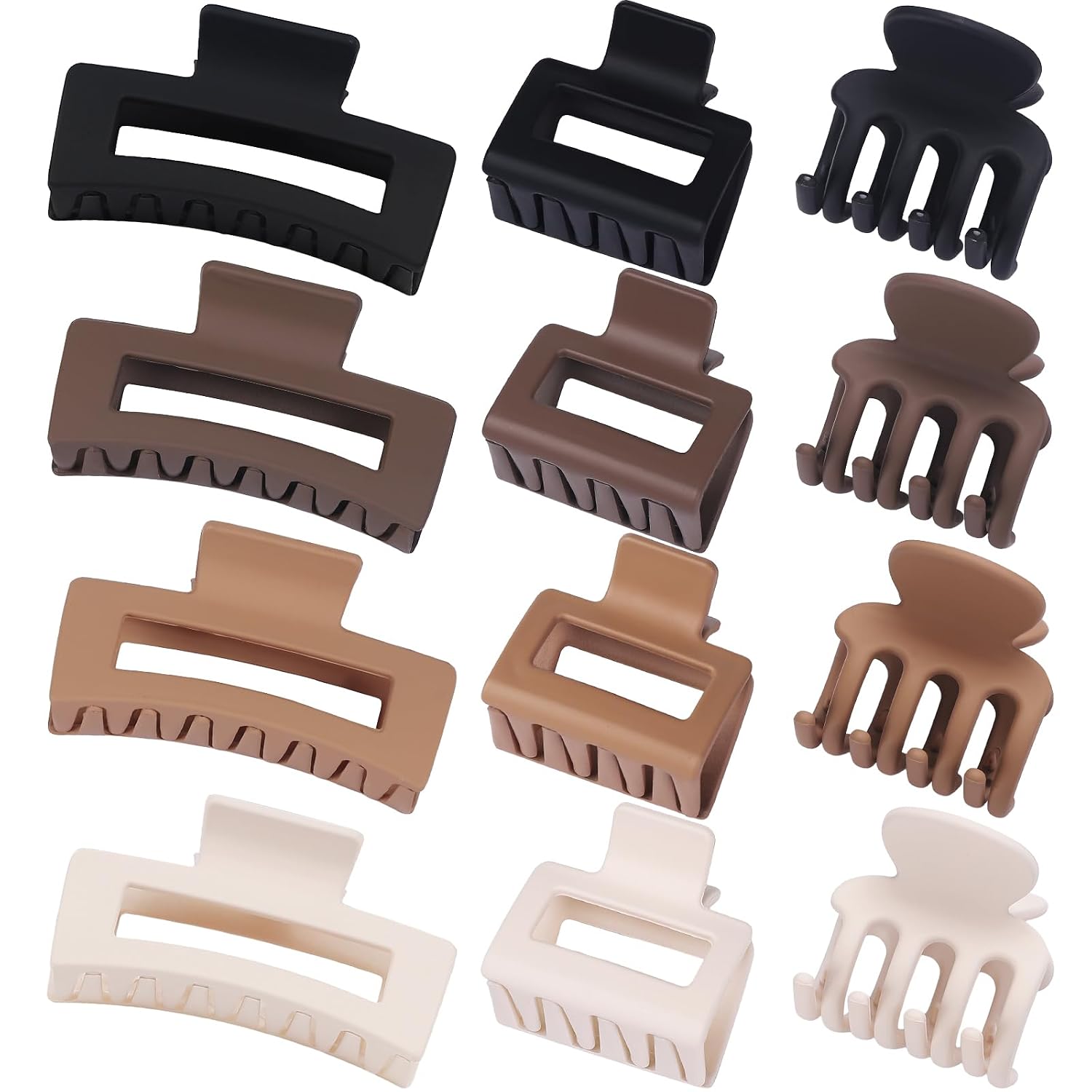 Detalle 2 de SMKSL 3-Style Hair Clips, 12 Pcs ⚙