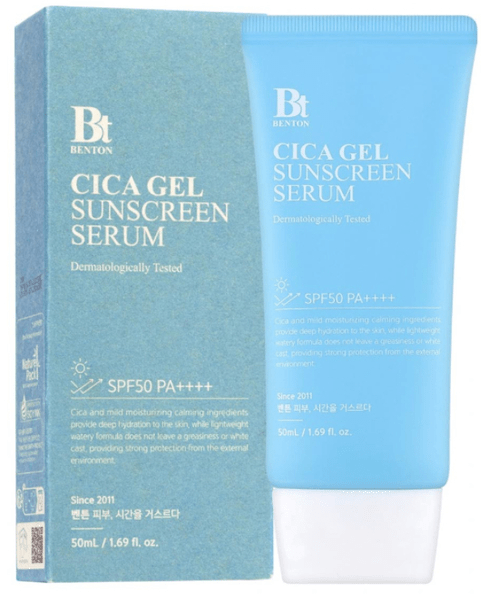 Thumbnail 1 de Benton Cica Gel Sunscreen Sérum SPF50+ 50 ml 🧴