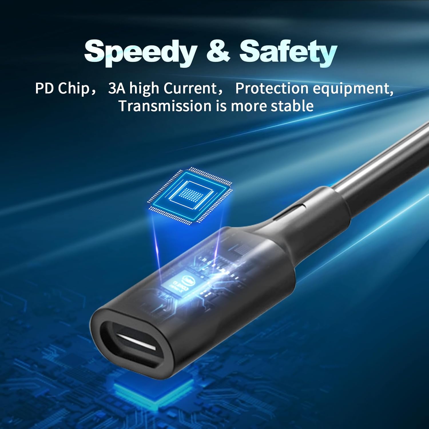 Thumbnail 3 de JLY USB Type-C to 3.5 x 1.35mm DC 12V 3A Plug Barrel Connector Cable