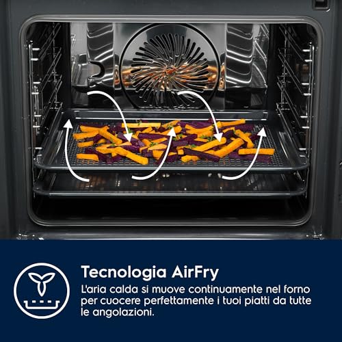 Thumbnail 1 de Electrolux Forno Multifunzionale da Incasso EOM3H04X, Serie 300 – 68L, A, AirFry, Grill e Pulizia a Vapore