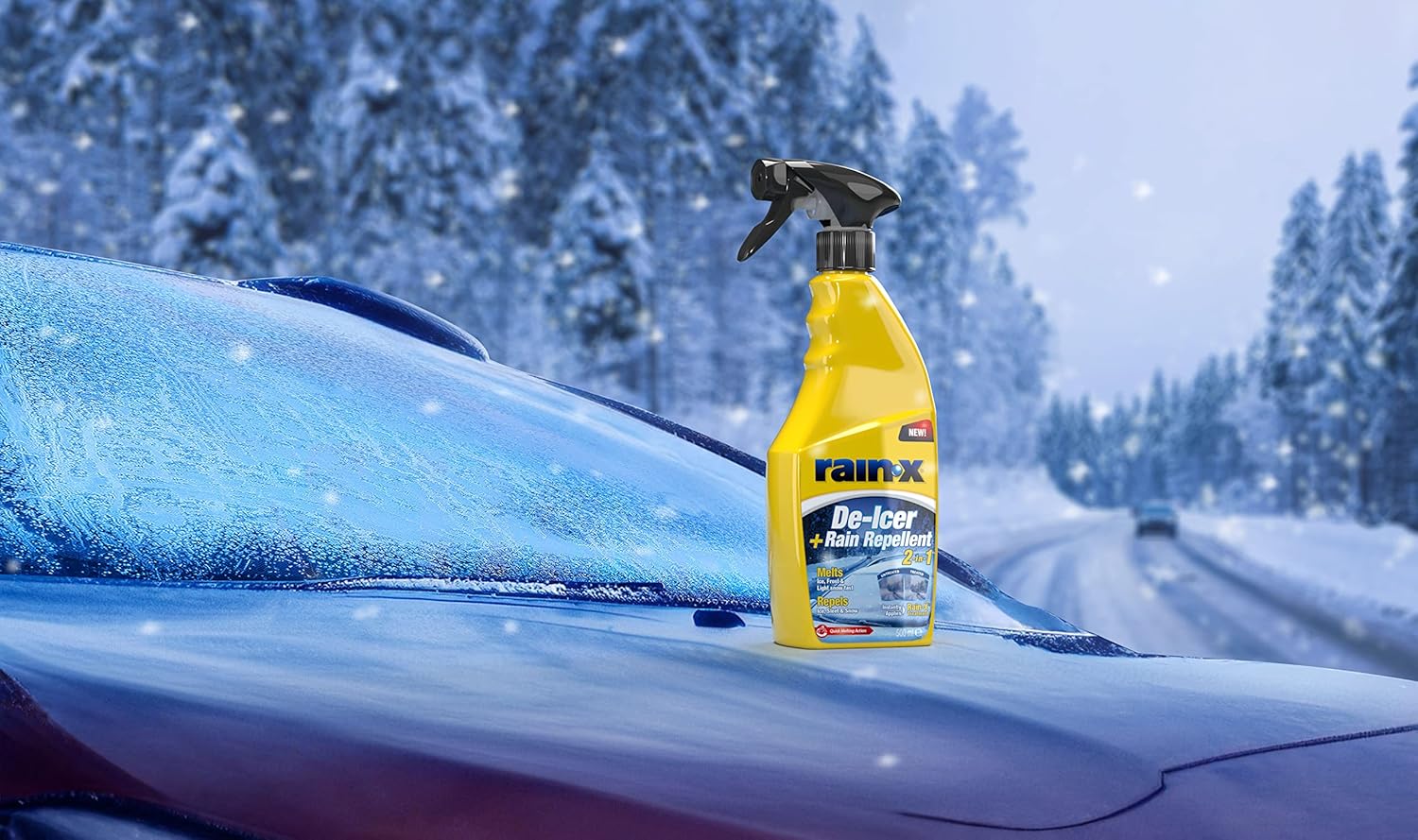 Detalle 2 de Rain-X 2-in-1 De-Icer & Repellent 500ml