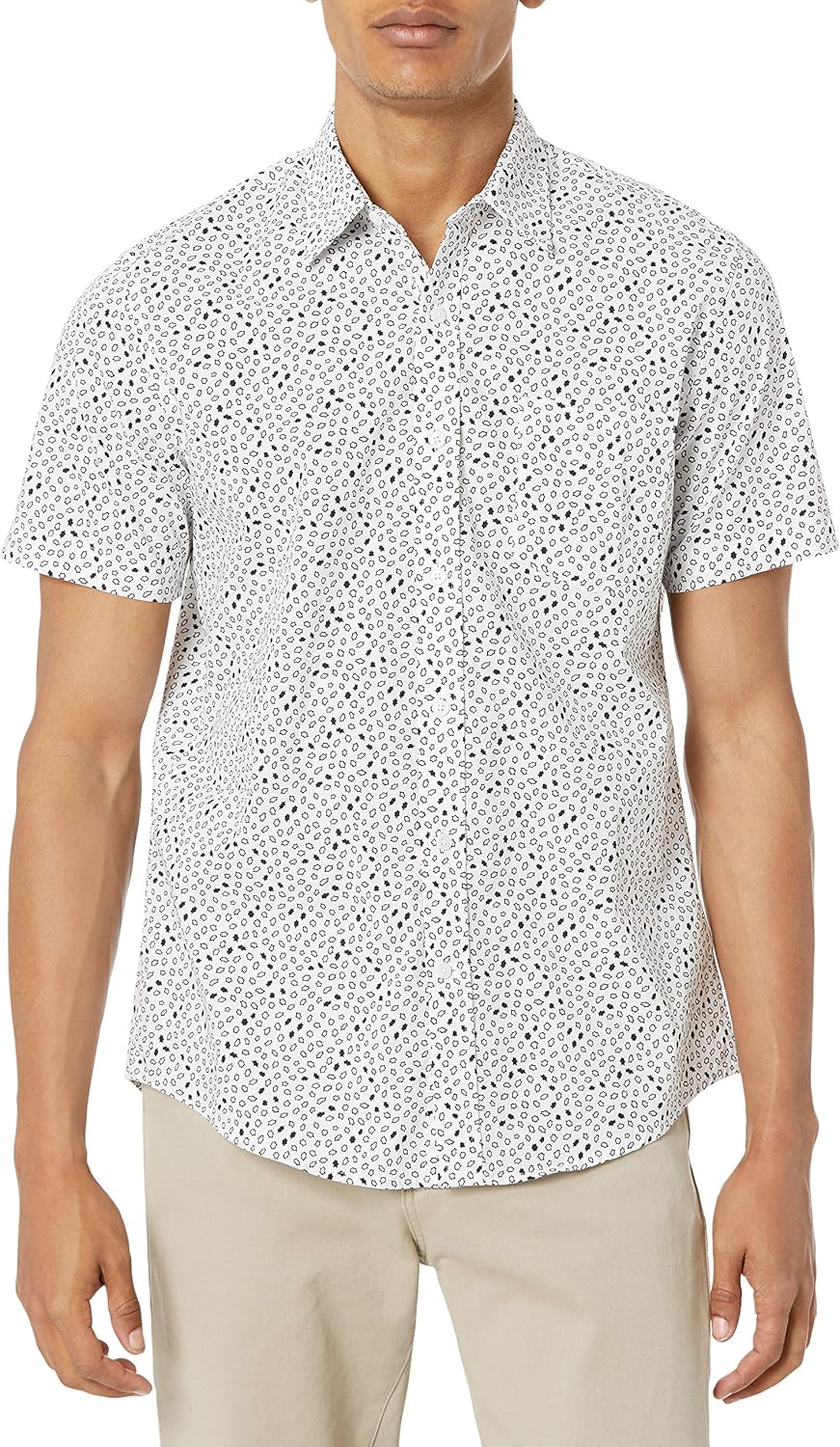 Thumbnail 5 de Amazon Essentials men’s slim-fit short-sleeved printed button-down shirt