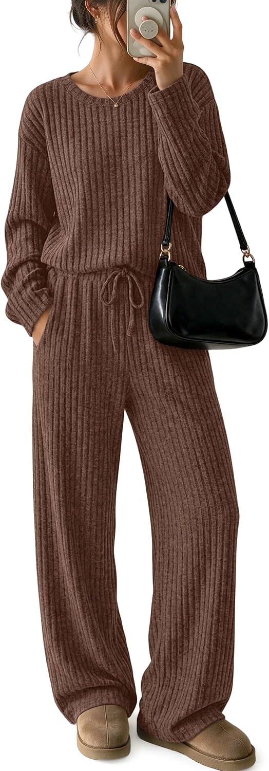 Detalle de LILLUSORY Women's Lounge Set with Stretch Fabric