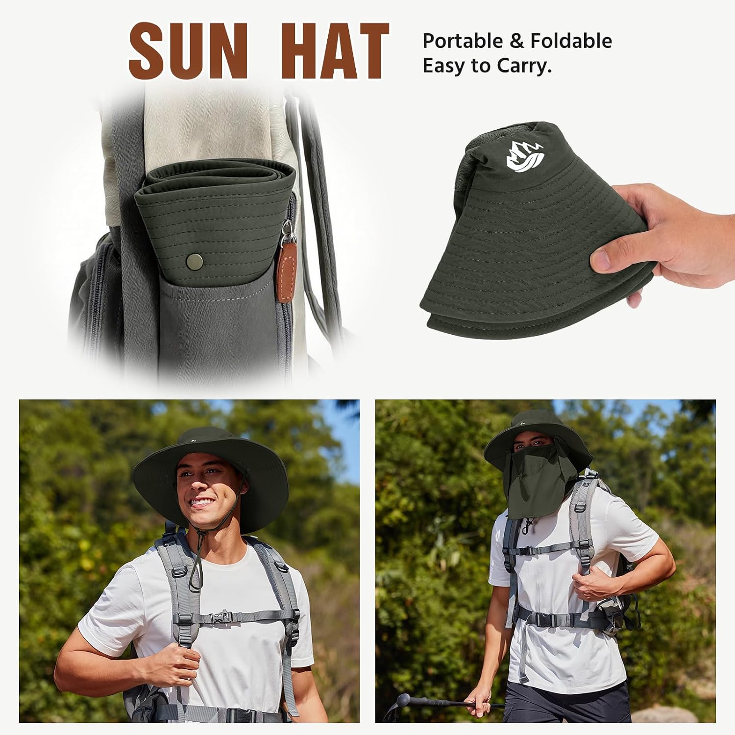 Thumbnail 4 de Xnova Bucket Hat with Face Covering