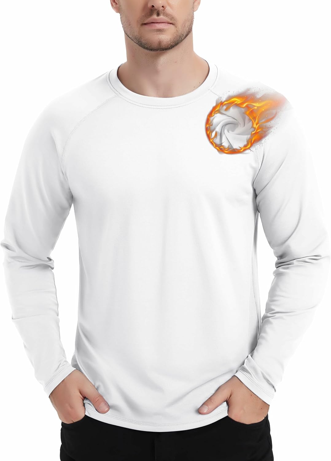 Thumbnail 6 de TACVASEN Mens thermal base layer long sleeve