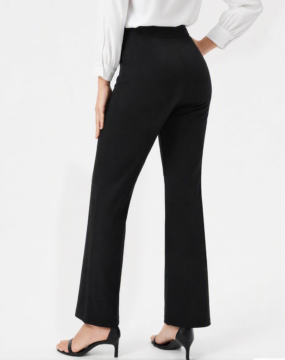 Detalle de SEMARO Wide-Leg Dress Pants in Polyester Blend