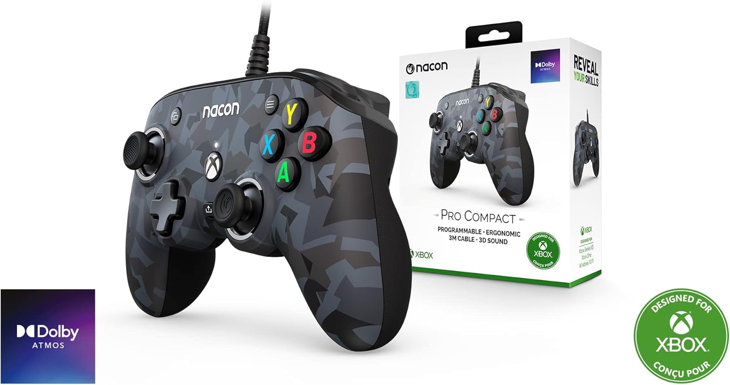 Thumbnail 4 de Nacon Pro Compact Controller Camo Urban : la manette compacte au look camo urban
