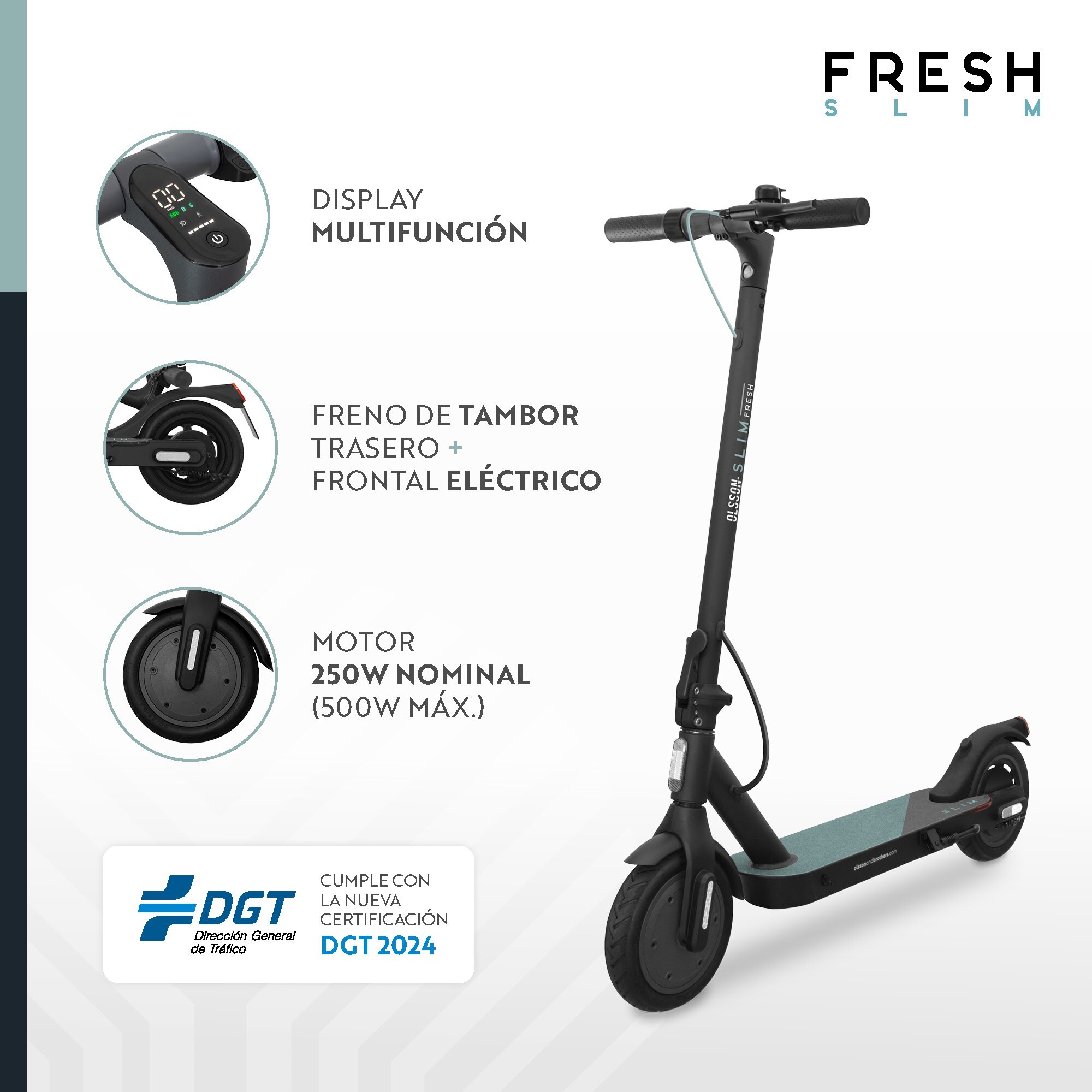 Thumbnail 1 de Olsson and Brothers Stroot Fresh Slim — patinete eléctrico 🛴