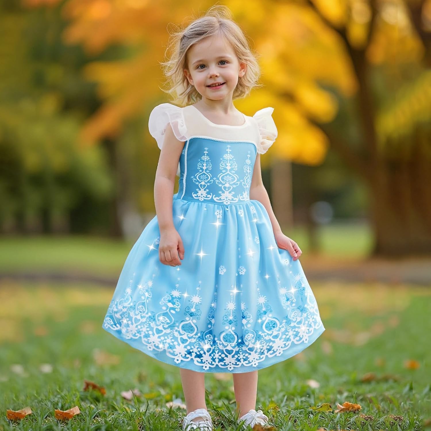Thumbnail 5 de WIKITOT Princess Costumes 4 sets for girls