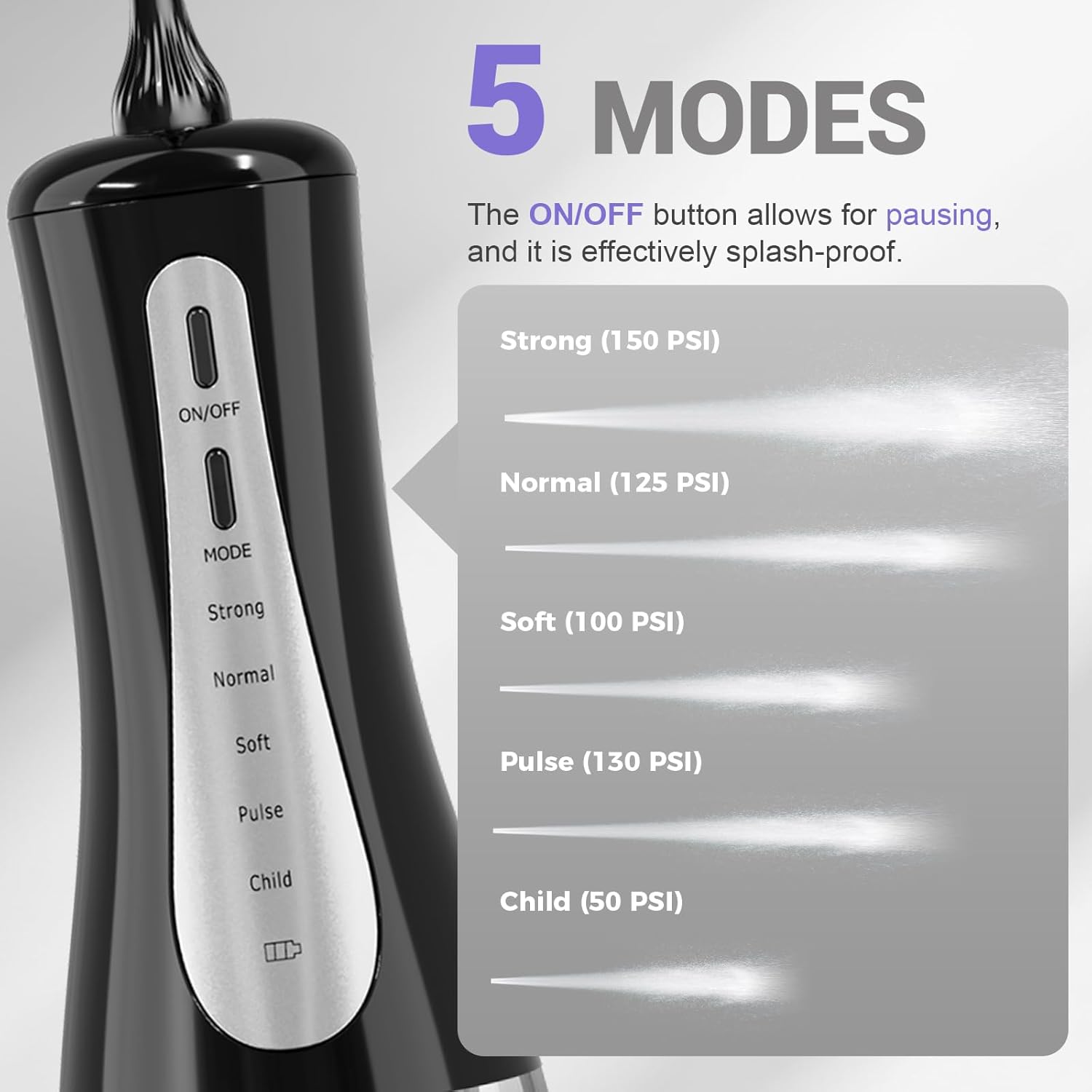 Thumbnail 6 de GOLDANT 350ML cordless water flosser