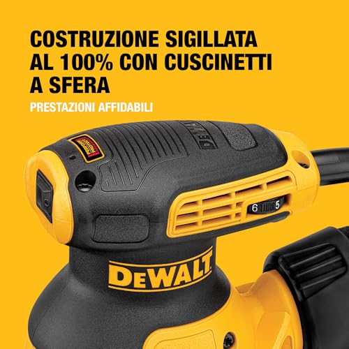 Thumbnail 7 de DEWALT Levigatrice rotorbitale 126 mm DWE6423-QS: potenza affidabile e controllo preciso