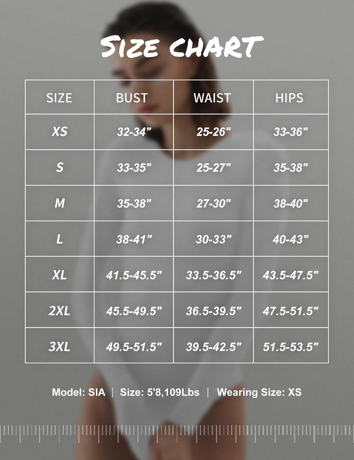 Detalle 2 de PUMIEY Women's Crew Neck Long-Sleeve Bodysuit