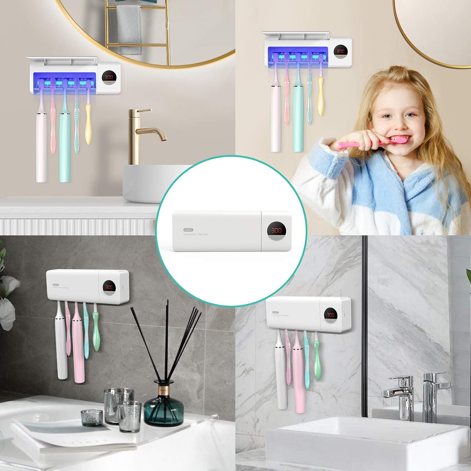 Thumbnail 6 de DSHOW sterilizzatore UV per spazzolini 2000 mAh