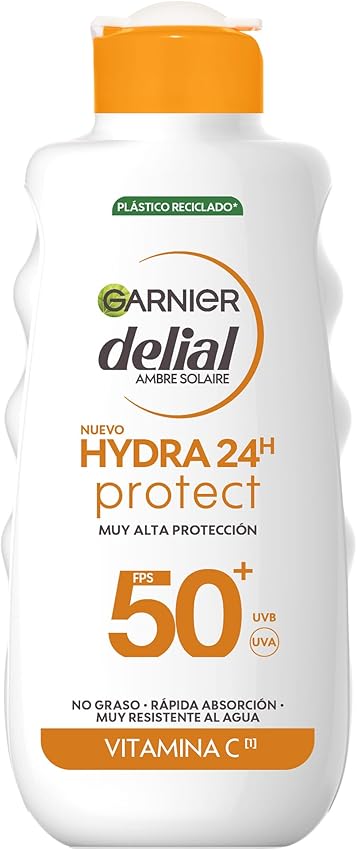 Detalle de Garnier Delial Hydra 24h Leche antimanchas FPS 50+