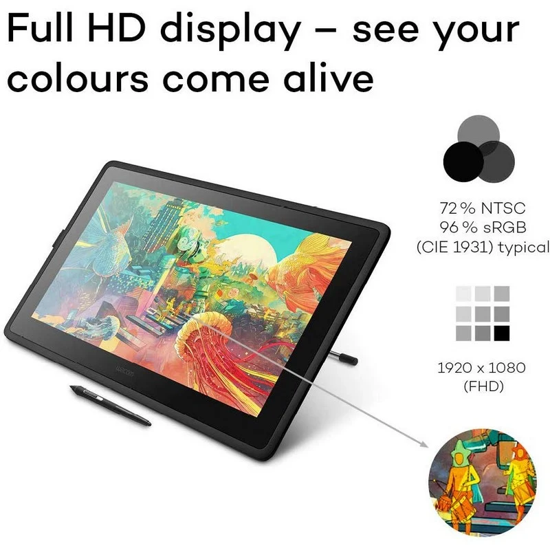 Thumbnail 2 de Wacom Cintiq 22" Monitor Interactivo Creativo