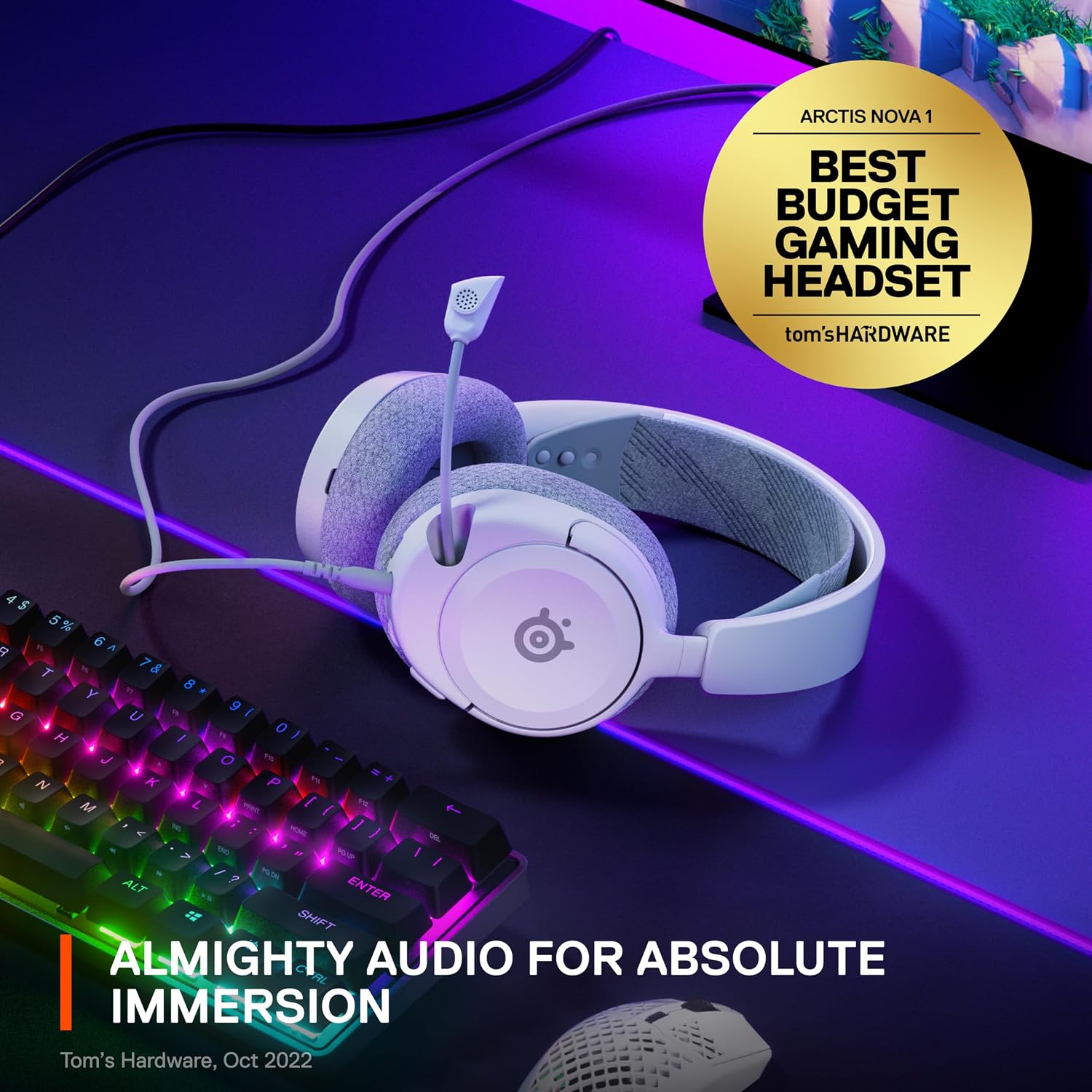 Thumbnail 3 de SteelSeries Arctis Nova 1 gaming headset