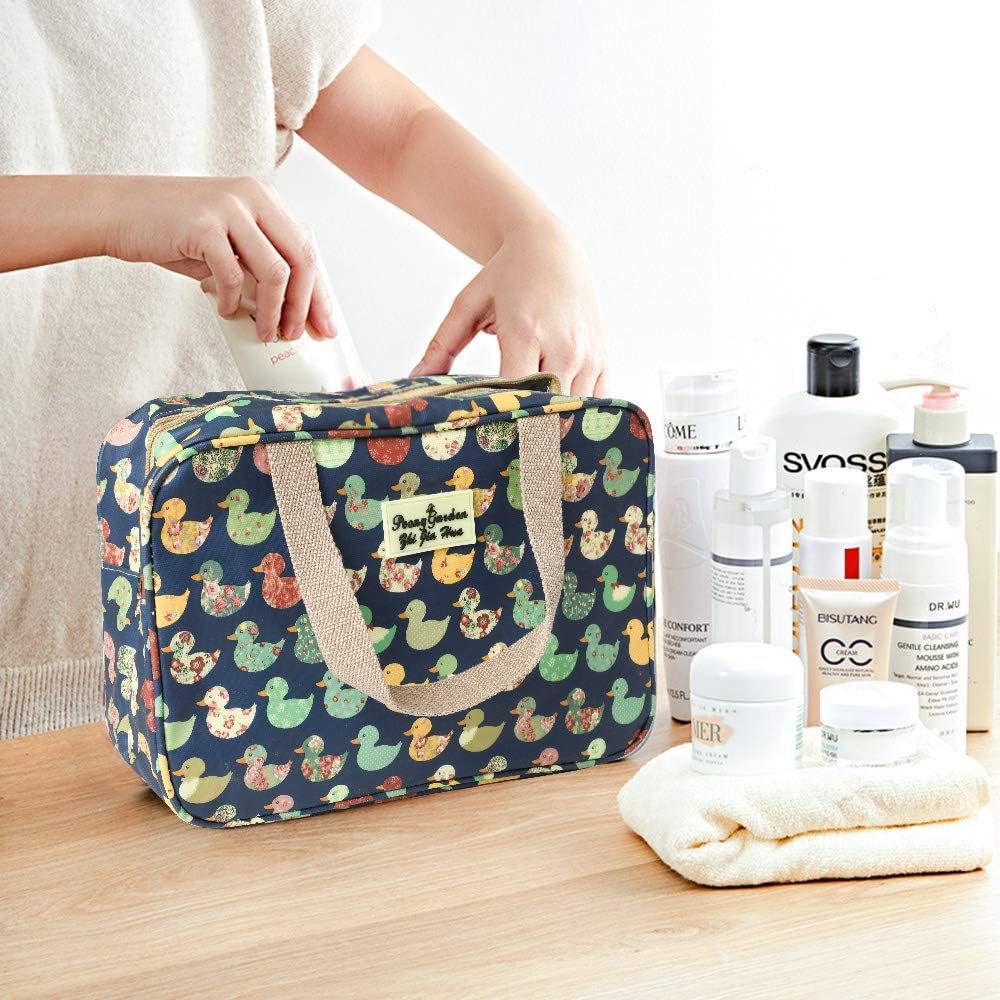 Thumbnail 3 de Wordmouk Toiletry Bag Large Capacity: Water-Resistant Travel Case for Women