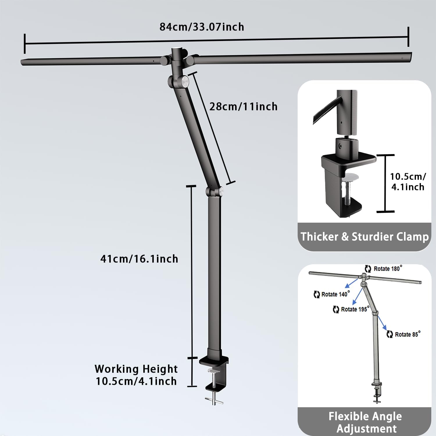 Thumbnail 4 de Hapfish Lampe de Bureau 84cm LED