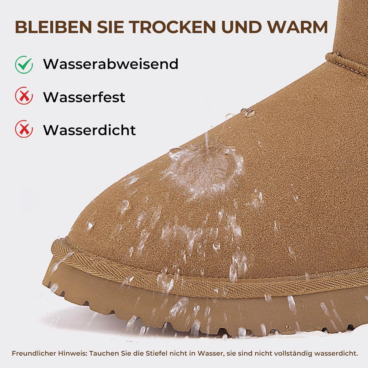 Thumbnail 2 de Mishansha Winterschuhe Warm gefüttert