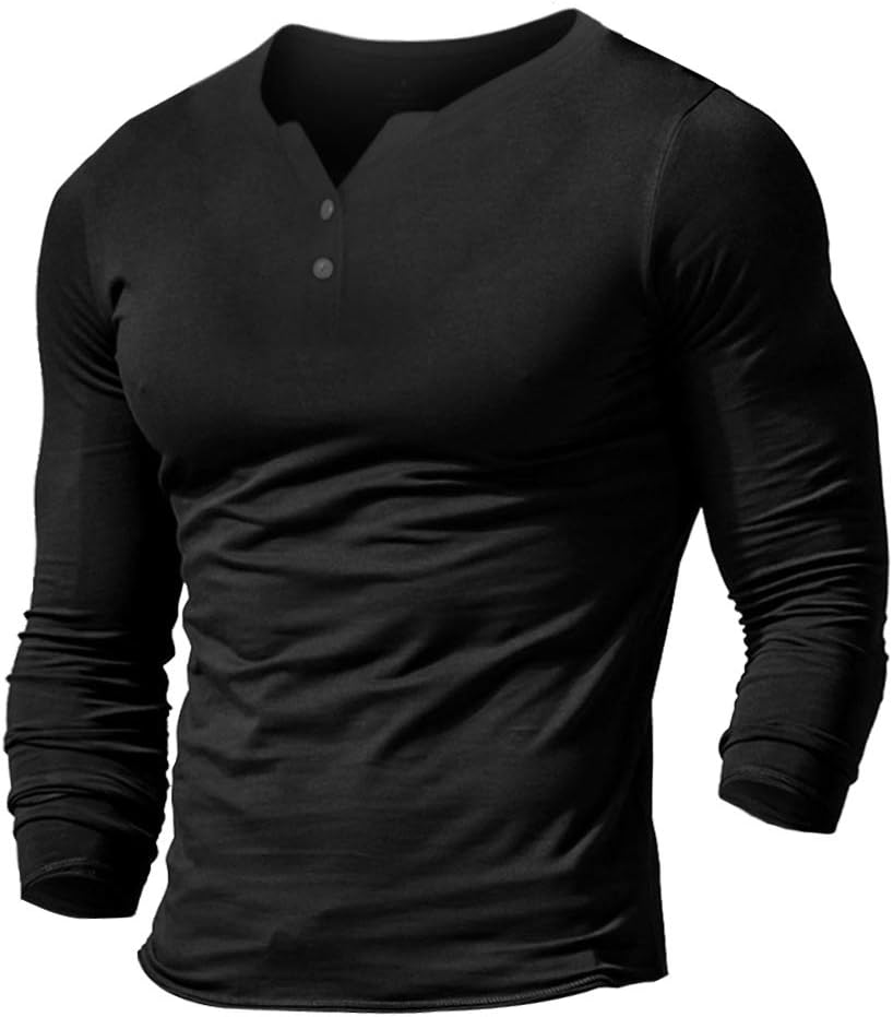 Thumbnail 6 de Muscle Alive Henley T-Shirt 35,4–39,4