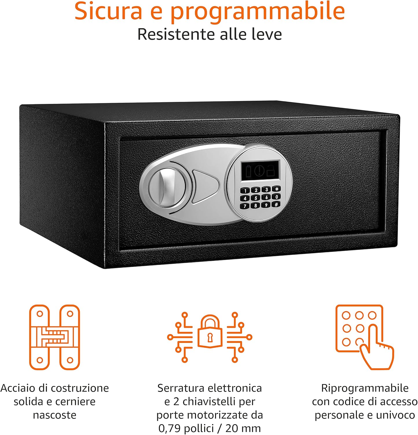 Thumbnail 3 de Amazon Basics Cassaforte 28 L 🔒