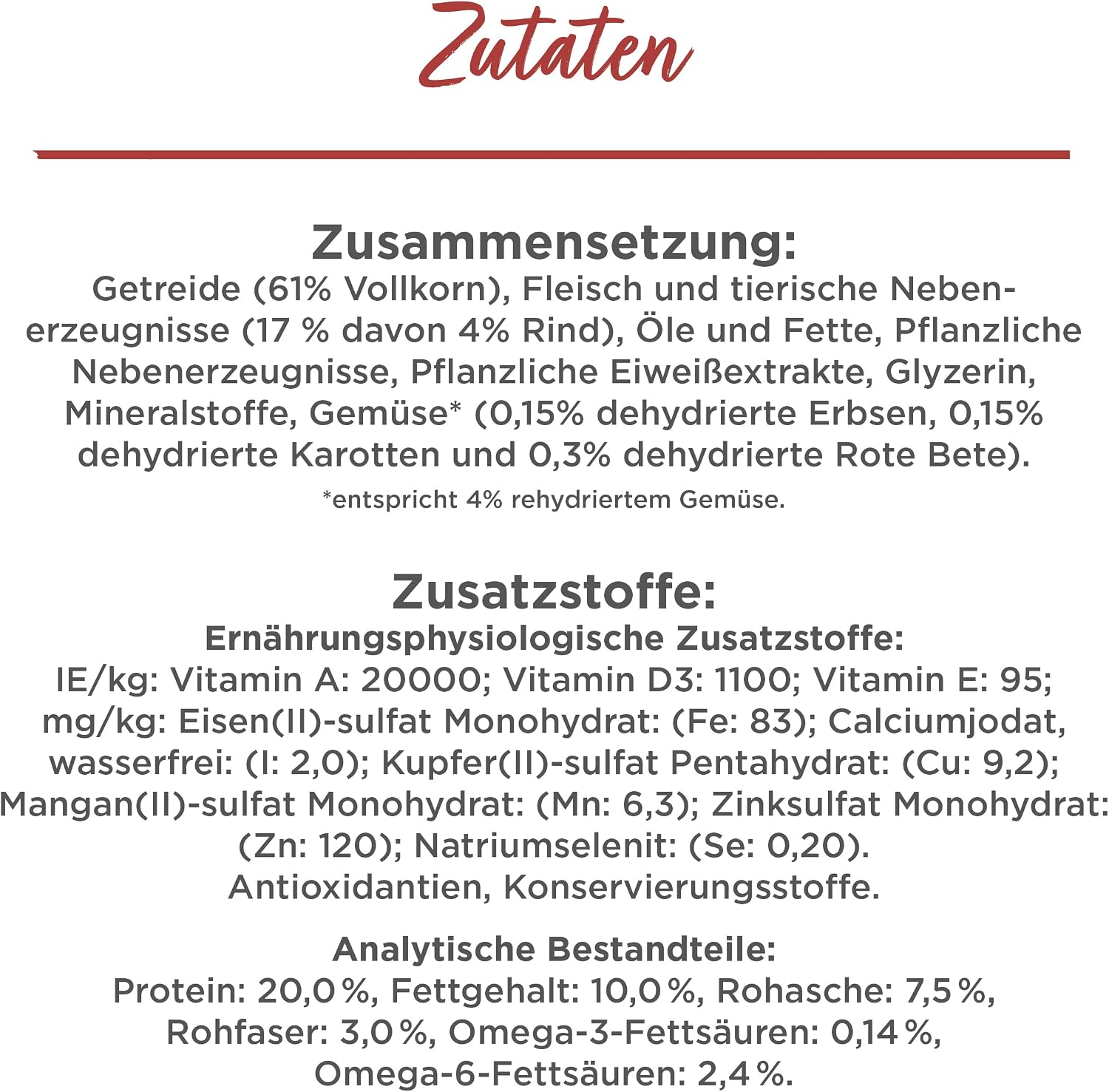 Thumbnail 6 de Beneful Original Hundefutter trocken mit Rind und Gartengemüse – 12 kg