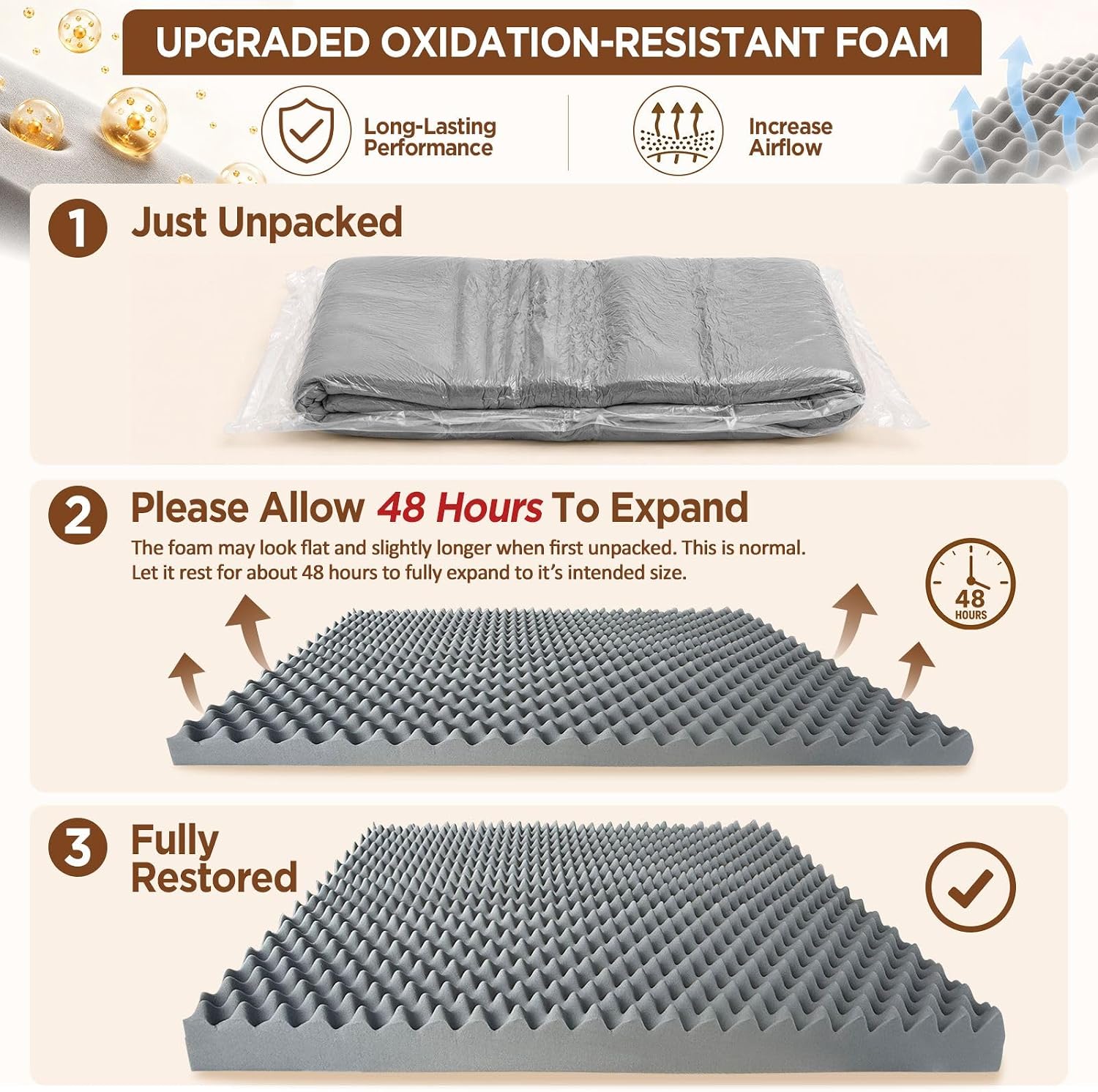 Thumbnail 6 de Comfort Expression Orthopedic Dog Bed, 36 x 27 Inch