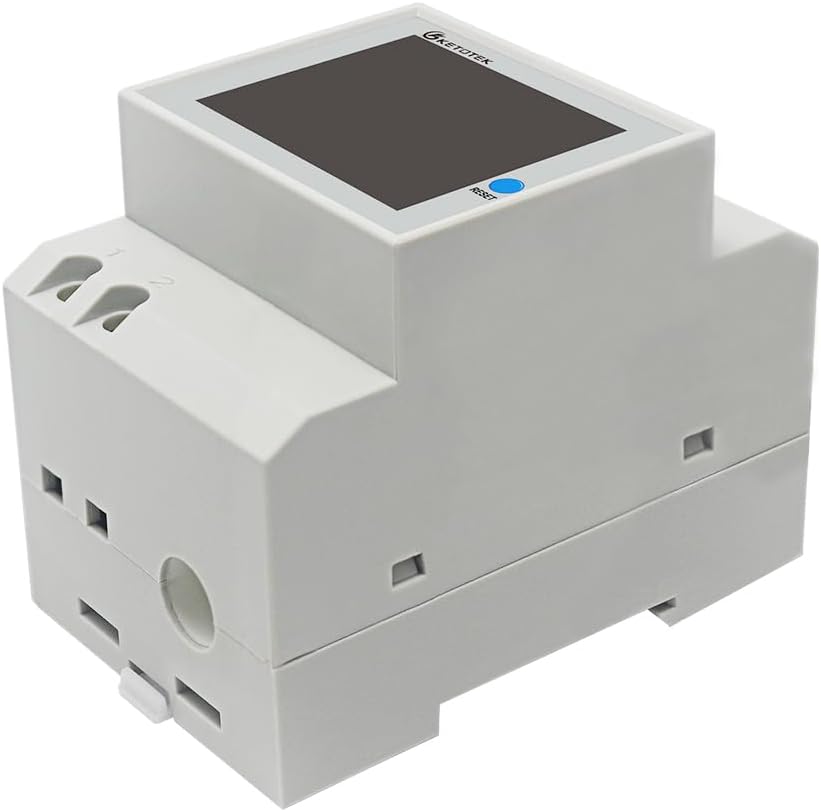 Thumbnail 5 de KETOTEK Contatore energia elettrica monofase 6 in 1 DIN AC 40–300V 100A