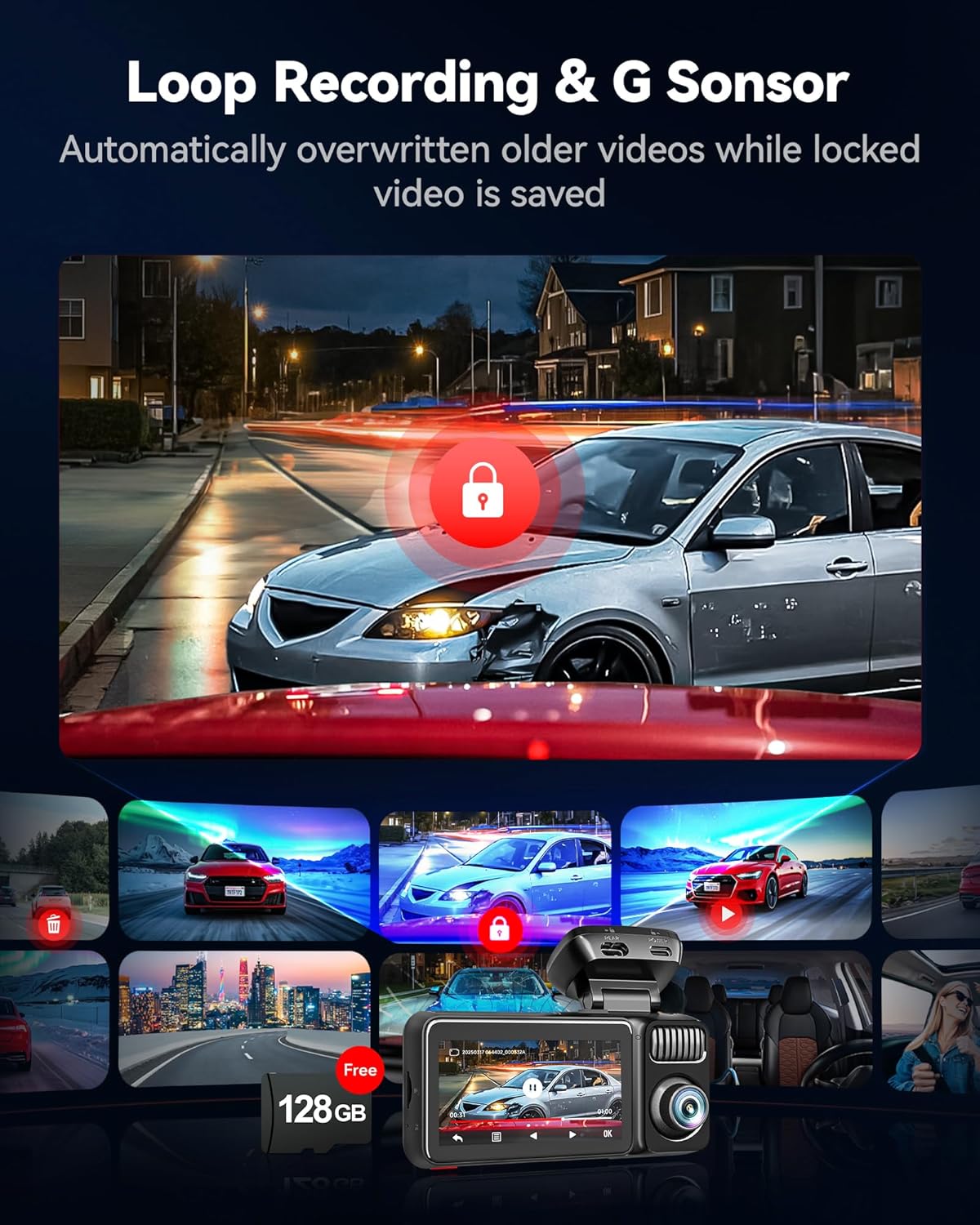 Thumbnail 6 de REDTIGER F17 Elite 4K Dash Cam