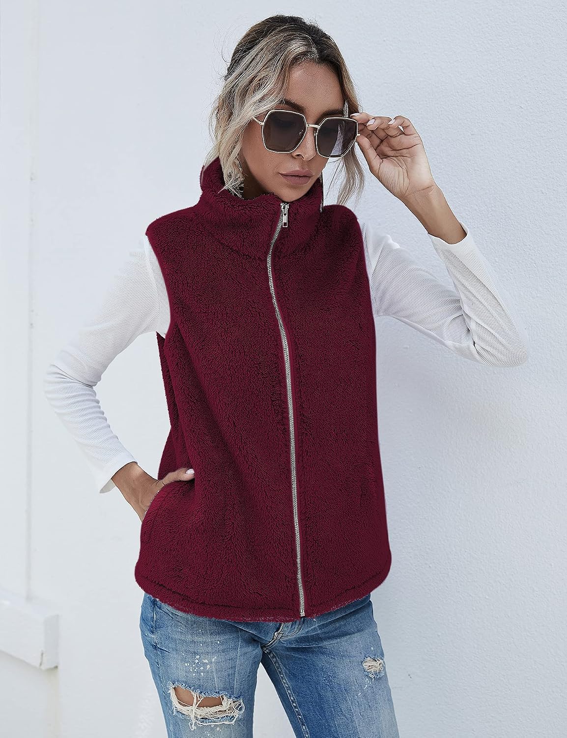 Thumbnail 1 de Rapbin Teddy Fleece Weste Damen