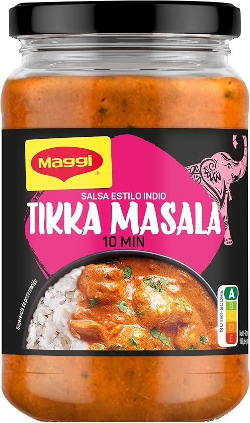 Detalle 1 de Maggi Salsa Asiática Tikka Masala 6 x 340 g