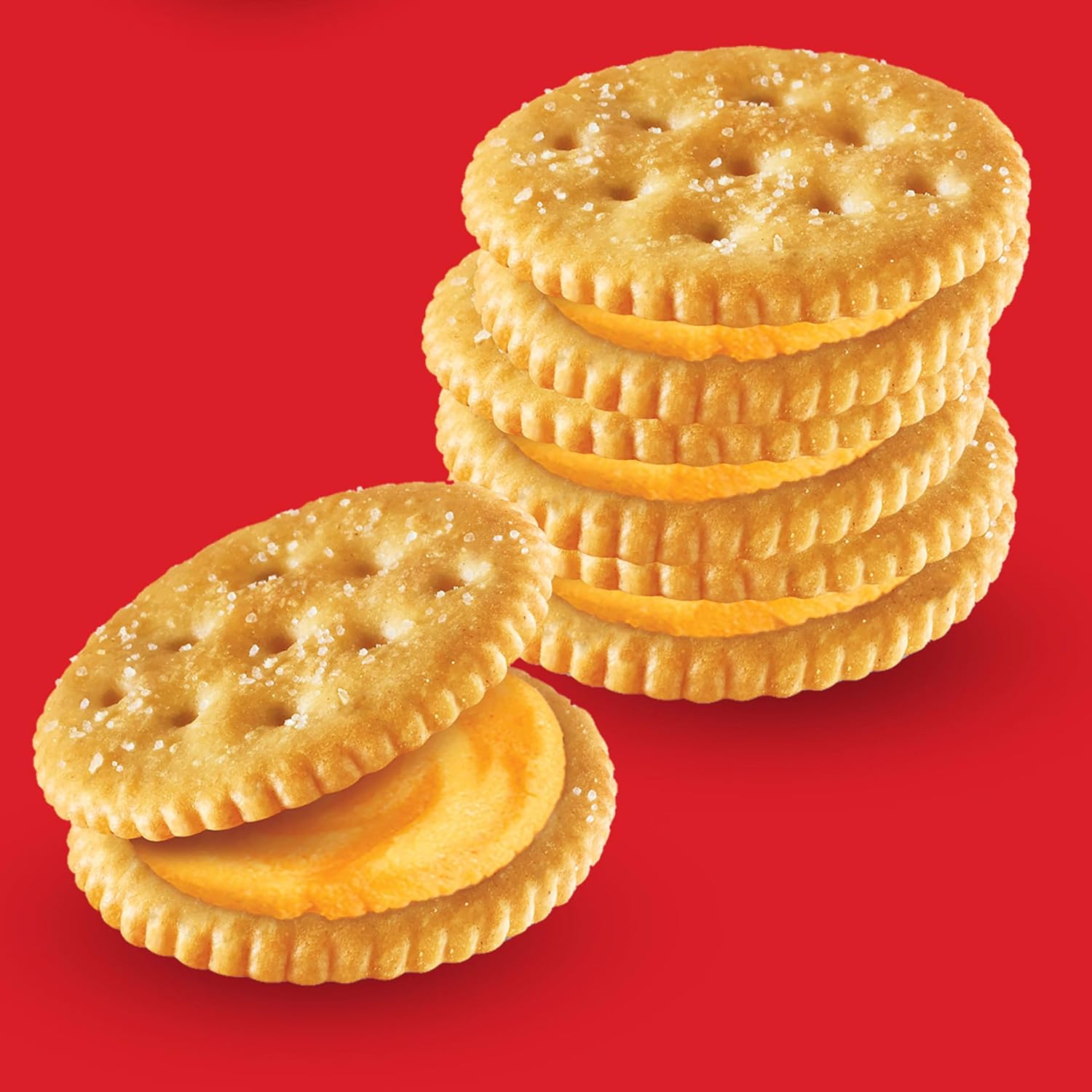Detalle de RITZ -092021-v5 Cheese Sandwich Crackers, 48 Individually Wrapped Snack Packs