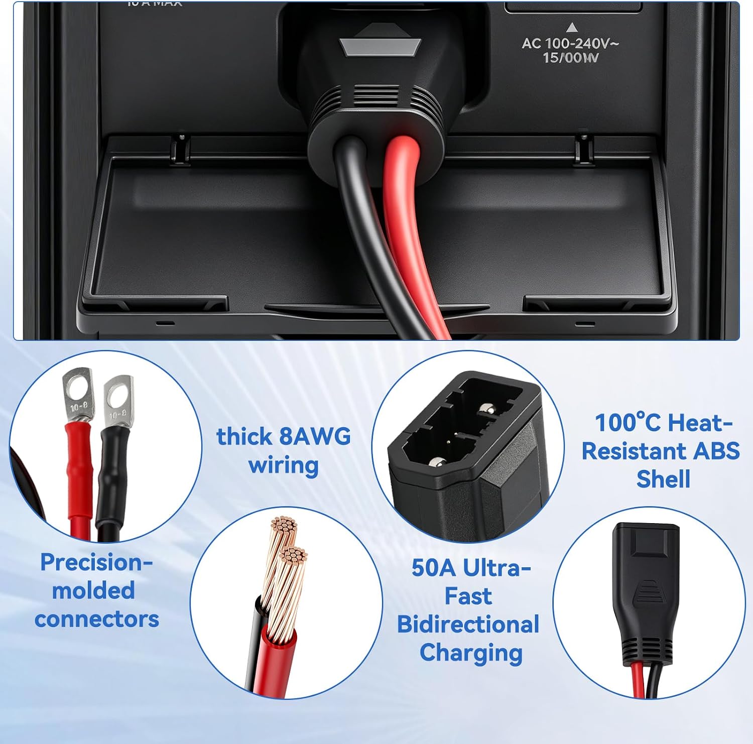 Detalle 2 de Aepiraza PPS expansion adapter cable 59 inches
