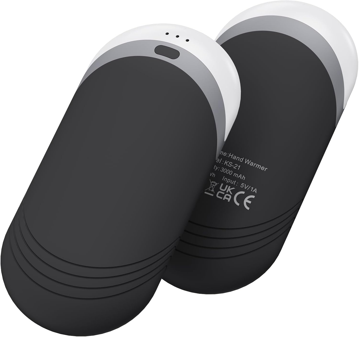 Detalle de Karecel KS-21 Rechargeable Hand Warmers, 2-Pack with Thermal Silicone